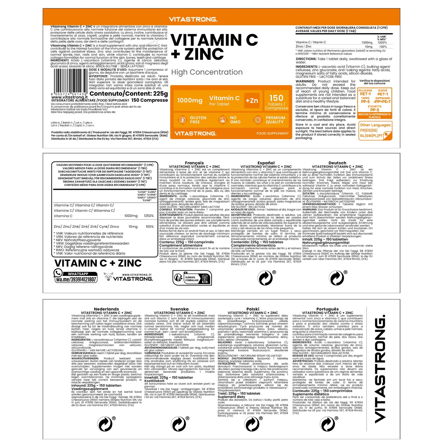 VITAMIN C + ZINC by Beauty Bae