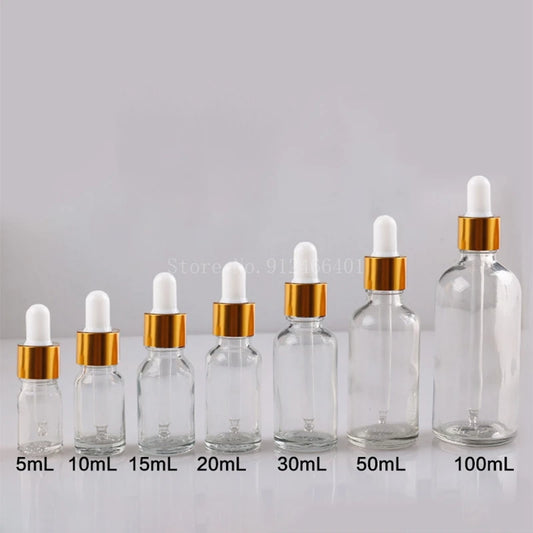 Glass Dropper Bottles 5-100ml