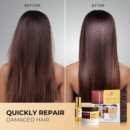 Collagen Hair Mask + Argan Oil