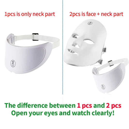 LED Face Neck Tightening Mask