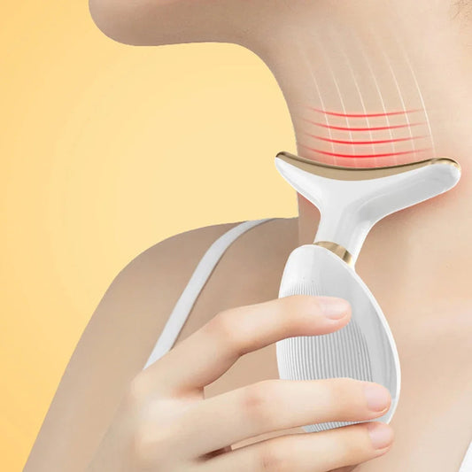 Microcurrent Facial Lifting Device Anti-Aging Massager for Jawline Contouring.