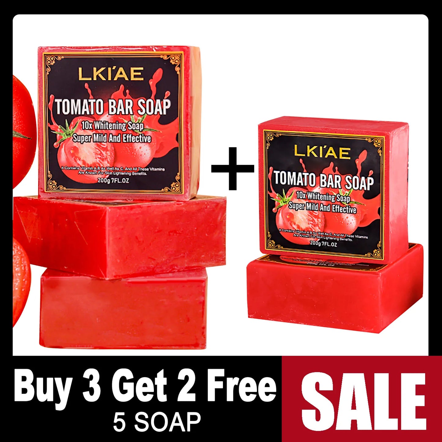 Tomato Whitening Soap 200g - Beauty Bae