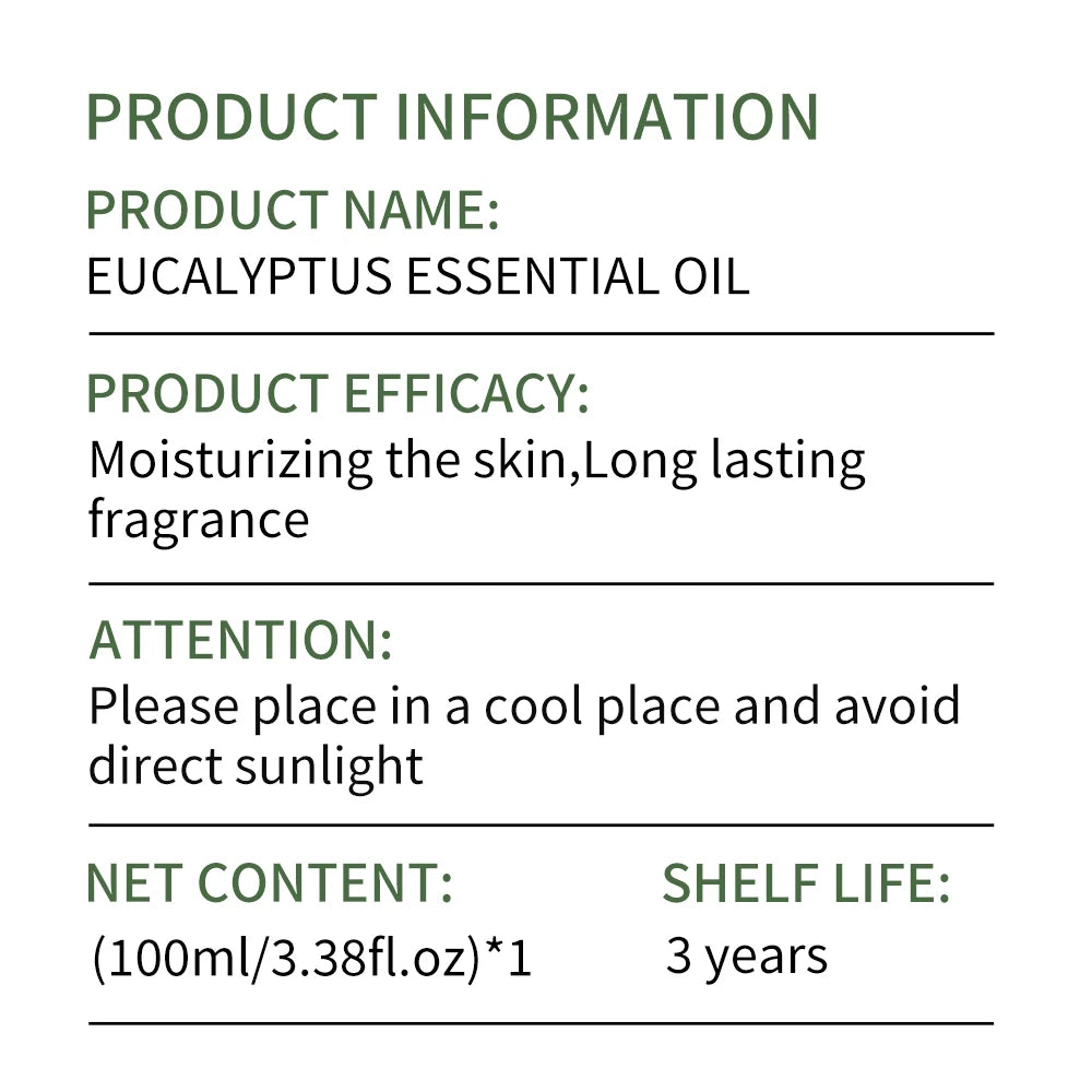 Eucalyptus Globulus Leaf Oil - Beauty Bae