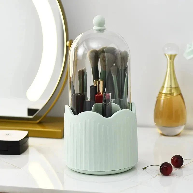 360° Rotating Makeup Organizer – Cosmetic Storage Stand.