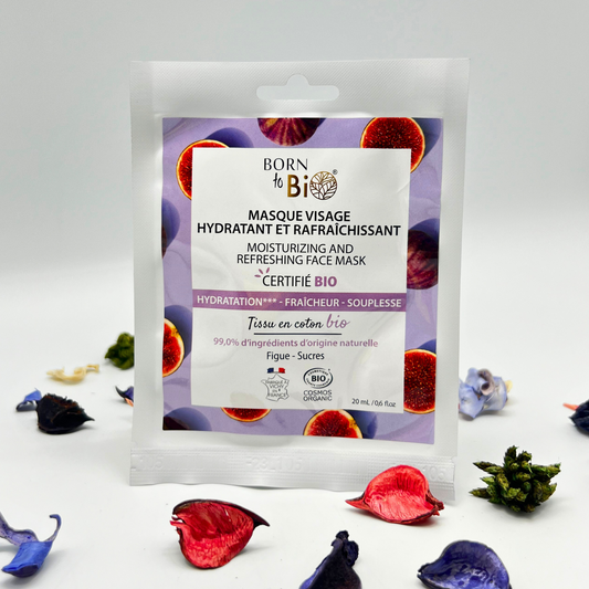 Bio Cotton Refresh Mask - Certifié Bio.