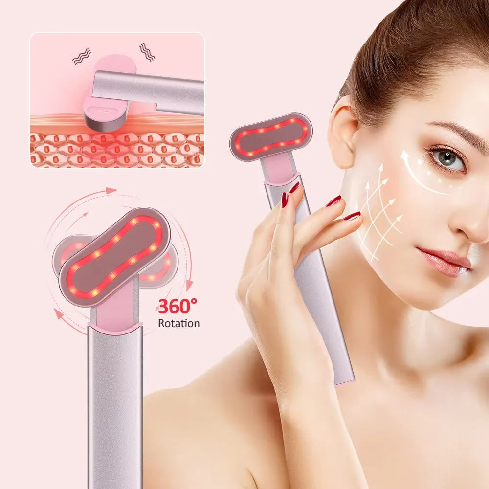 Heated Vibrating Eye Massager Pen	Reduce Dark Circles, Puffiness & Fine Lines.