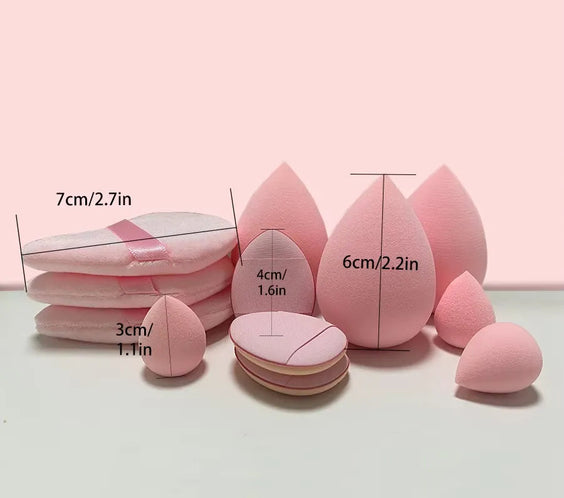Makeup Sponge & Puff Perfection Set	Seamless Blending for Flawless Finish.