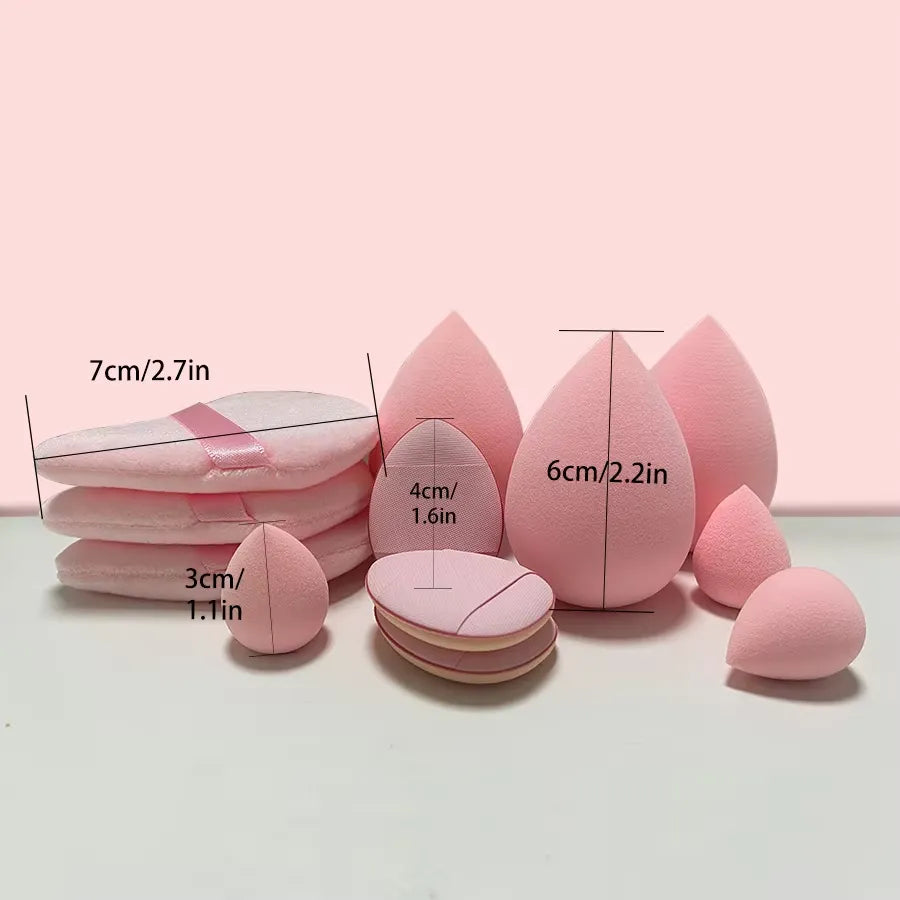 Makeup Sponge & Puff Perfection Set	Seamless Blending for Flawless Finish.