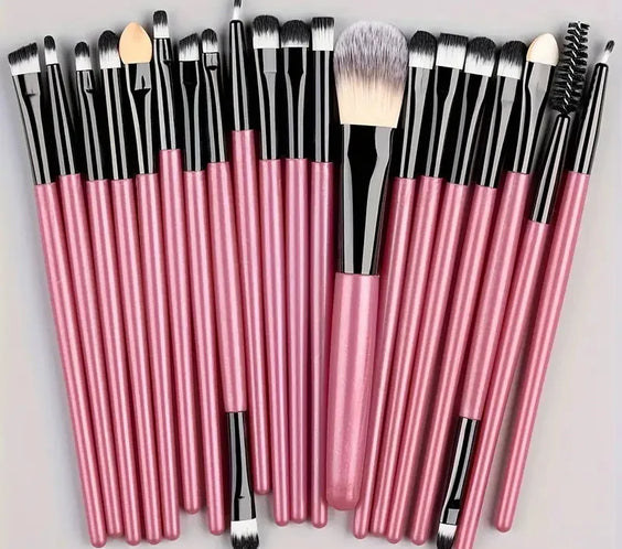 20pc Synthetic Makeup Brushes
