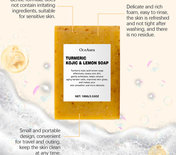 Turmeric Lemon Face Bar 100g