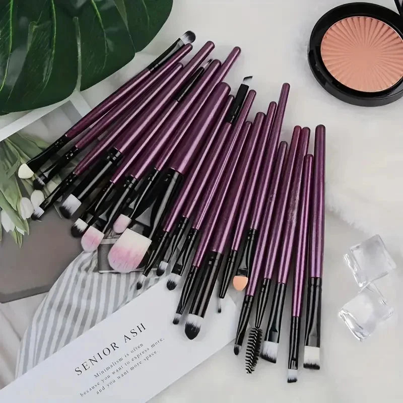20pc Synthetic Makeup Brushes