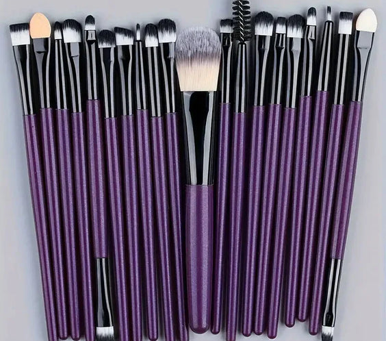 20pc Synthetic Makeup Brushes