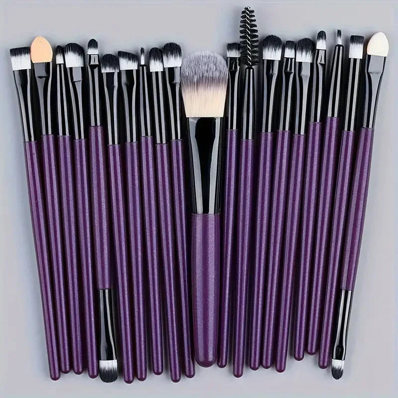 20pc Synthetic Makeup Brushes