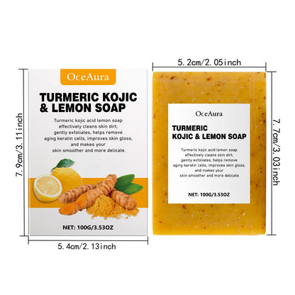 Turmeric Lemon Face Bar 100g - Beauty Bae