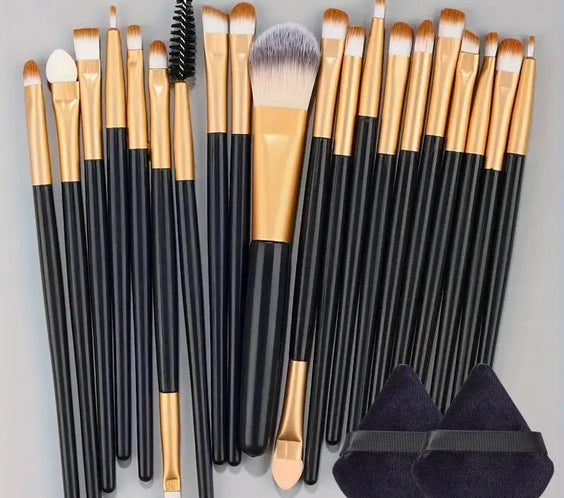 20pc Synthetic Makeup Brushes