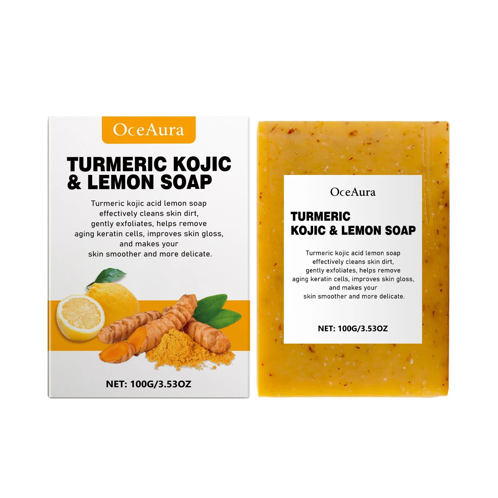 Turmeric Lemon Face Bar 100g