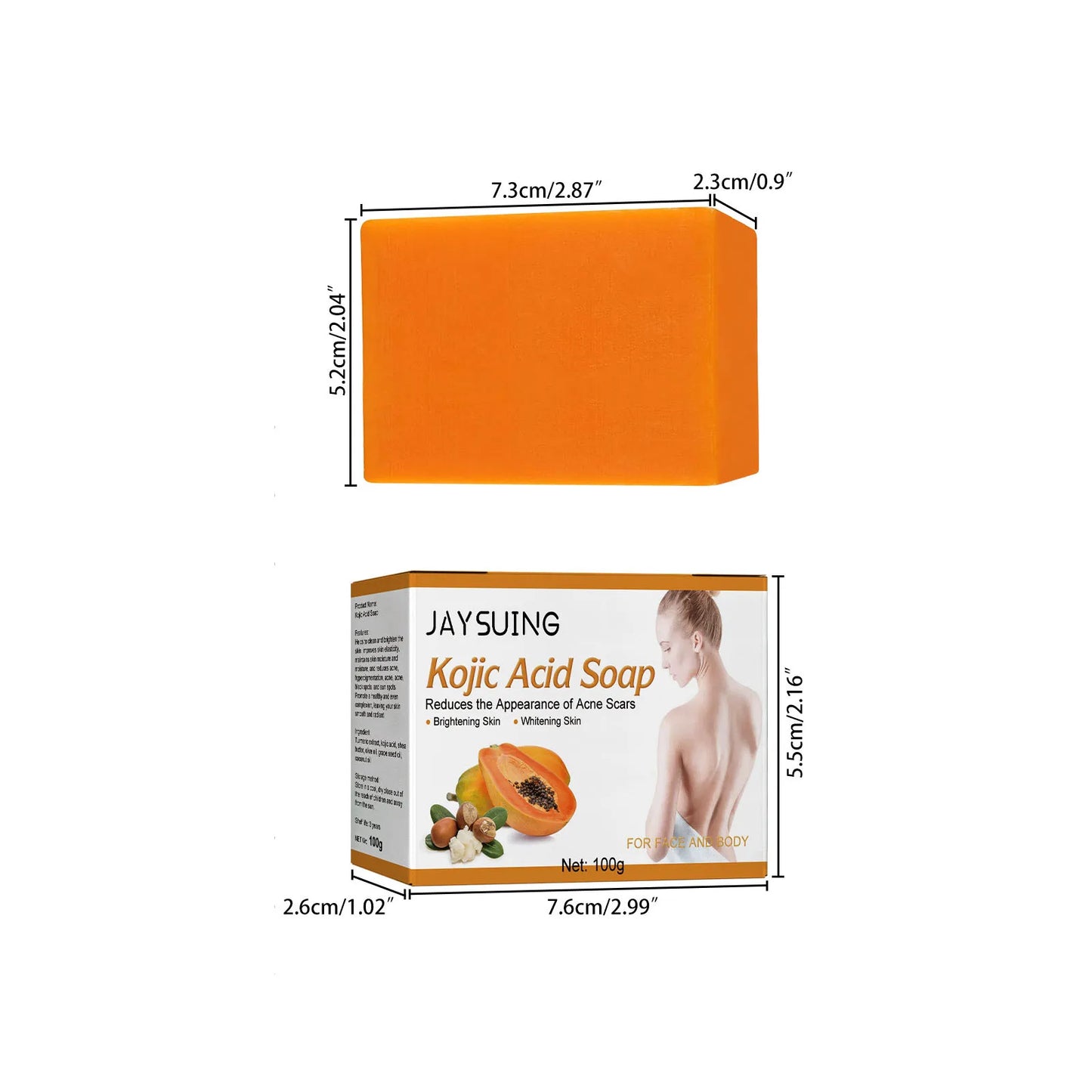 Kojic Acid Brightening Soap - Beauty Bae