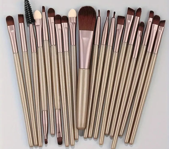20pc Synthetic Makeup Brushes