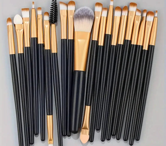 20pc Synthetic Makeup Brushes