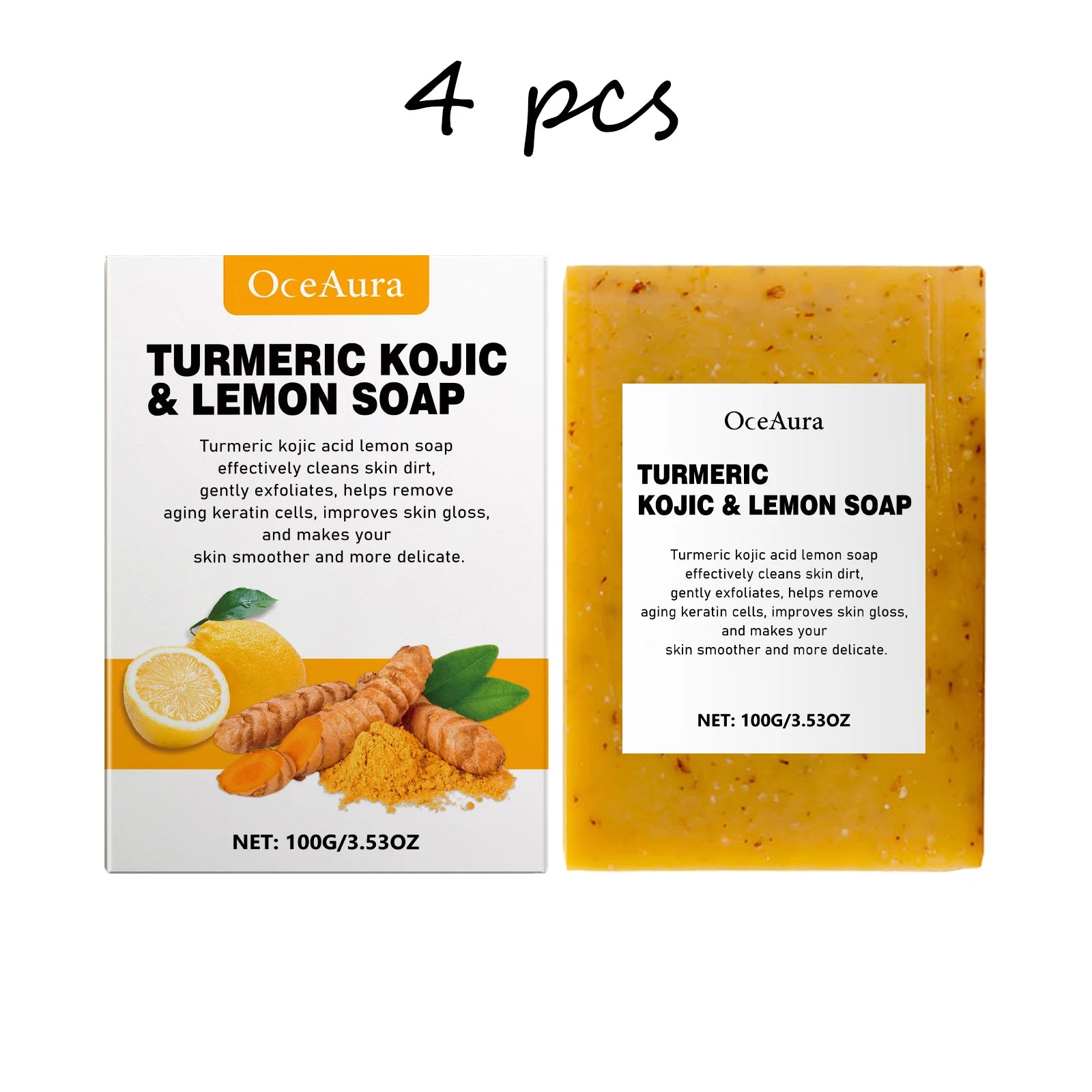 Turmeric Lemon Face Bar 100g