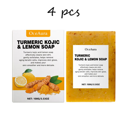 Turmeric Lemon Face Bar 100g - Beauty Bae