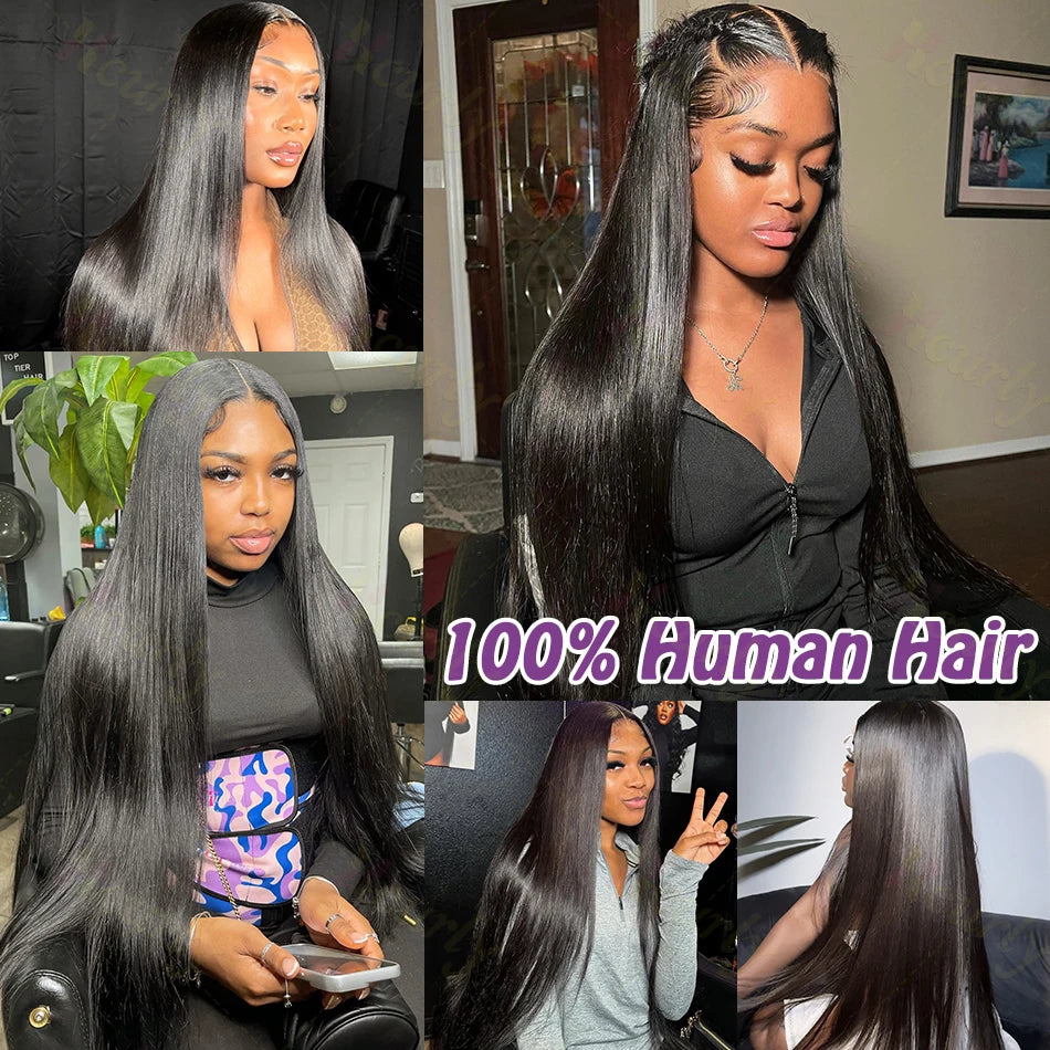 Straight Brazilian Remy Human Hair Bundles For Black Women Natural Looking Extensions Unprocessed Hair 1 3 4 Pieces by Beauty Bae