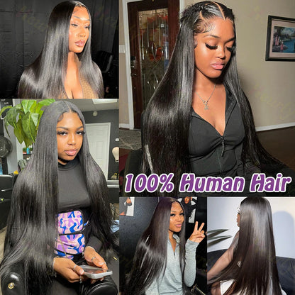 Straight Brazilian Remy Human Hair Bundles For Black Women Natural Looking Extensions Unprocessed Hair 1 3 4 Pieces by Beauty Bae