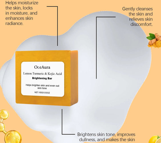 Turmeric Kojic Lemon Soap 100g