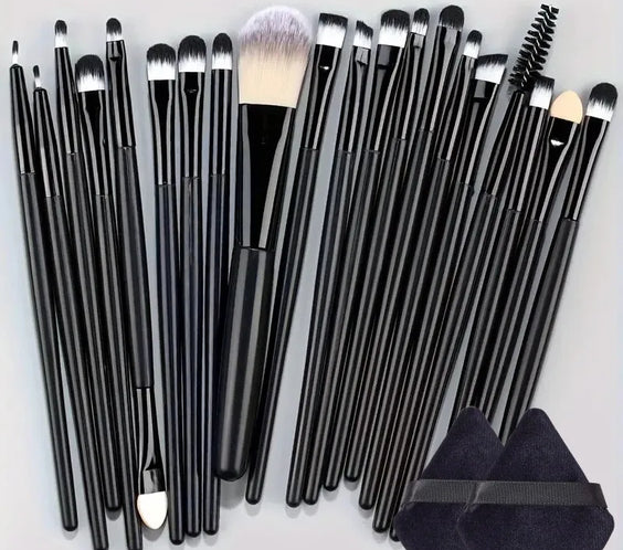 20pc Synthetic Makeup Brushes