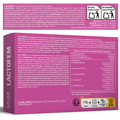 Vaginal Probiotics For Women High Dosage Lactobacillus Reuteri Rhamnosus GG Crispatus Saccharomyces Boulardii 30 Capsules by Beauty Bae