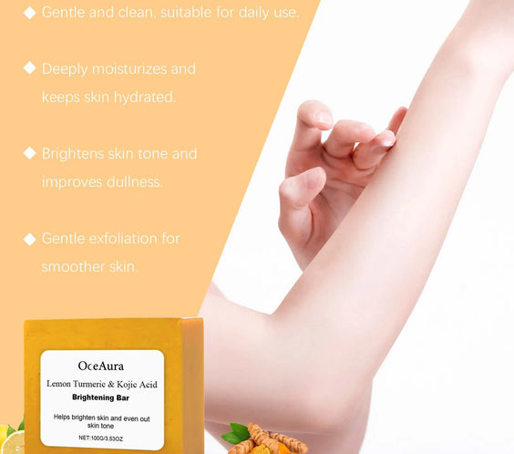 Turmeric Kojic Lemon Soap 100g