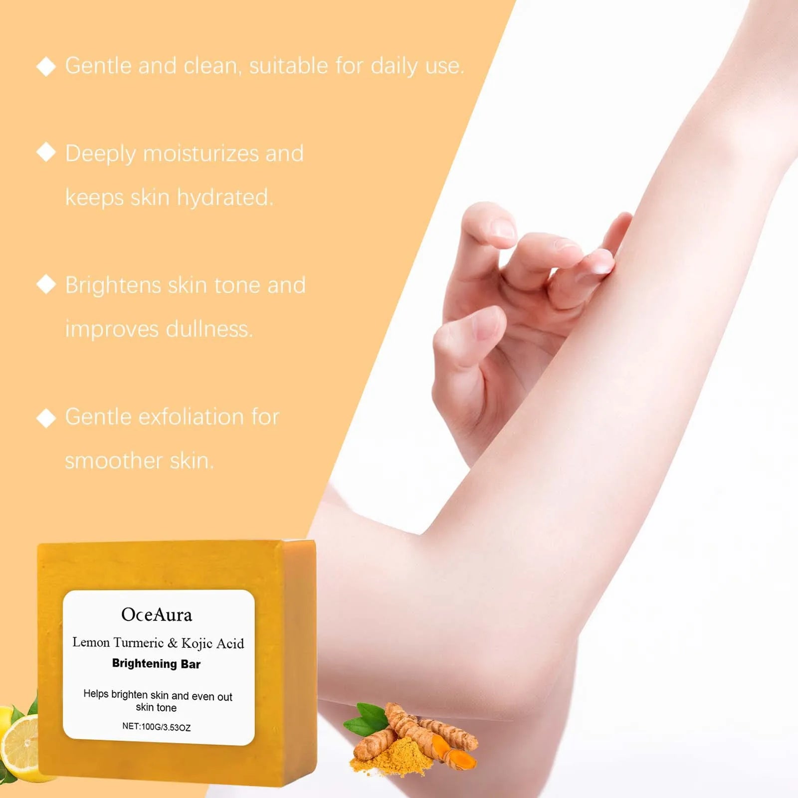 Turmeric Kojic Lemon Soap 100g