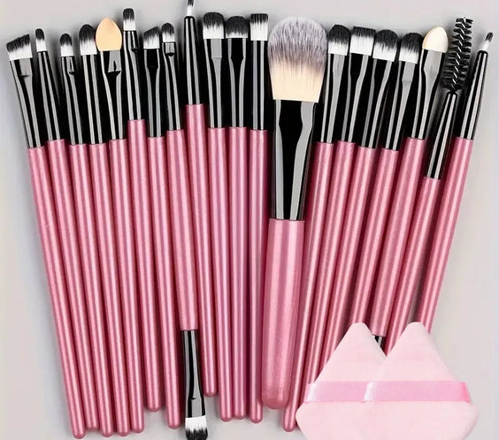 20pc Synthetic Makeup Brushes