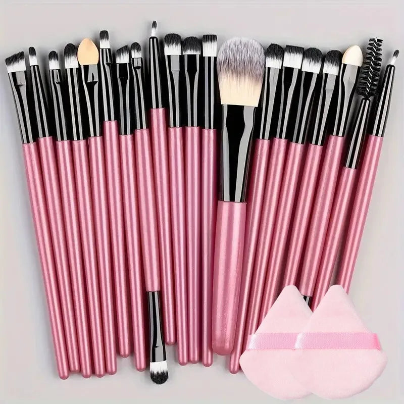 20pc Synthetic Makeup Brushes
