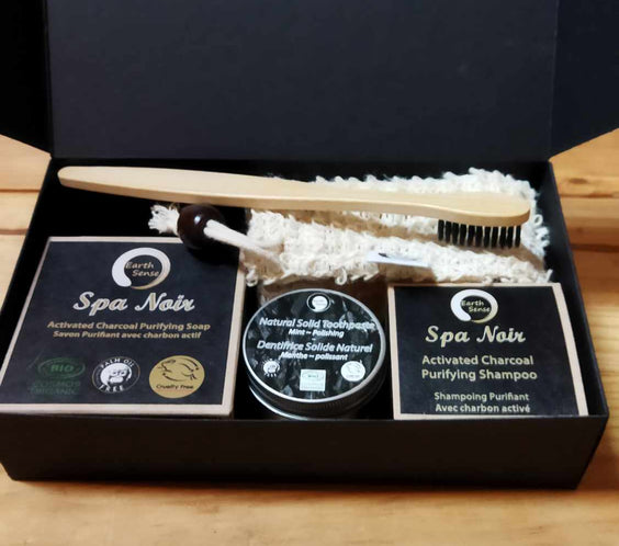 Charcoal Spa Solid Soap - 90g.