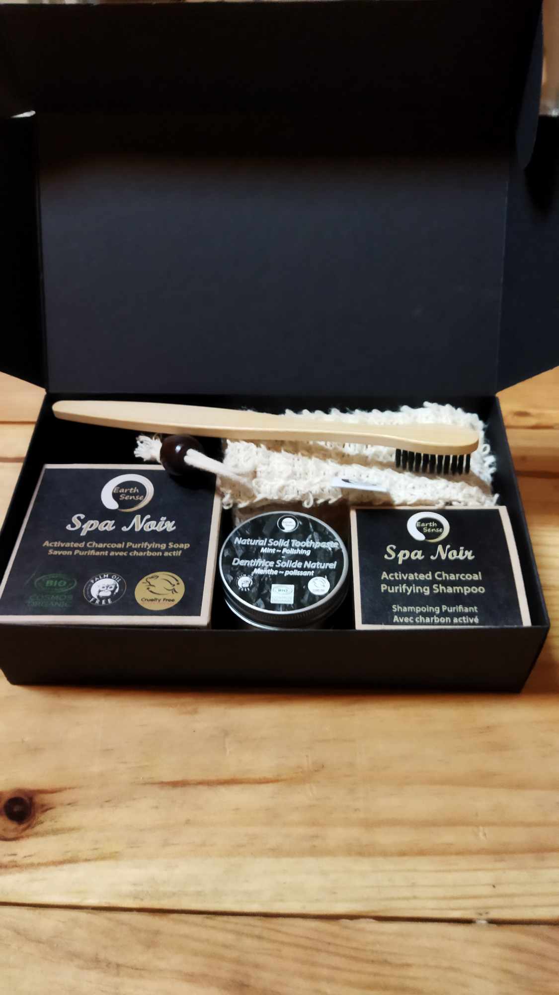 Charcoal Spa Solid Soap - 90g.