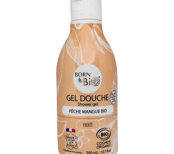 Peach Mango Shower Gel - Certified Organic.
