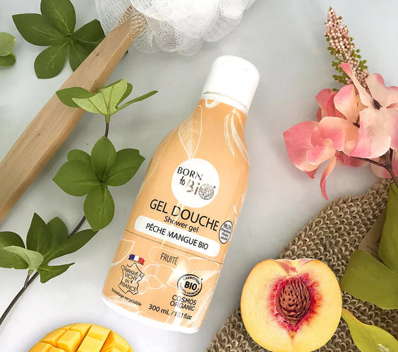 Peach Mango Shower Gel - Certified Organic.