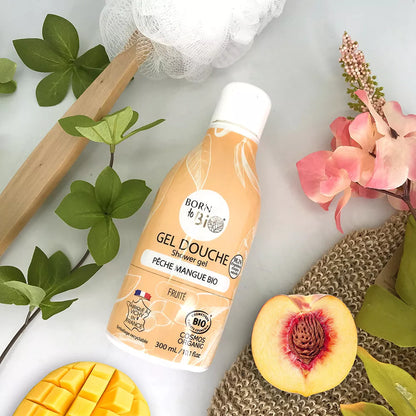 Peach Mango Shower Gel - Certified Organic.
