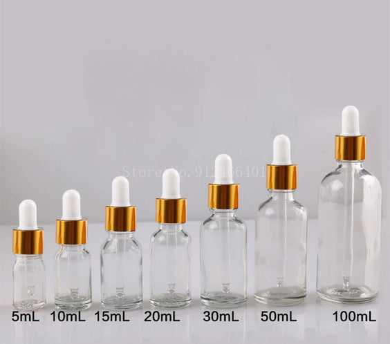 Glass Dropper Bottles 5-100ml