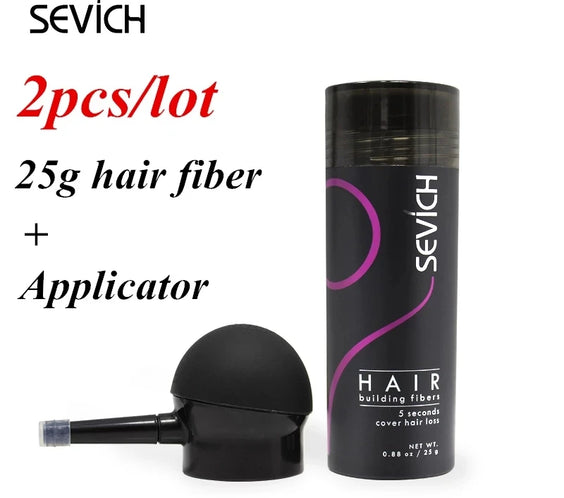 Keratin Hair Fibers 2pcs Set