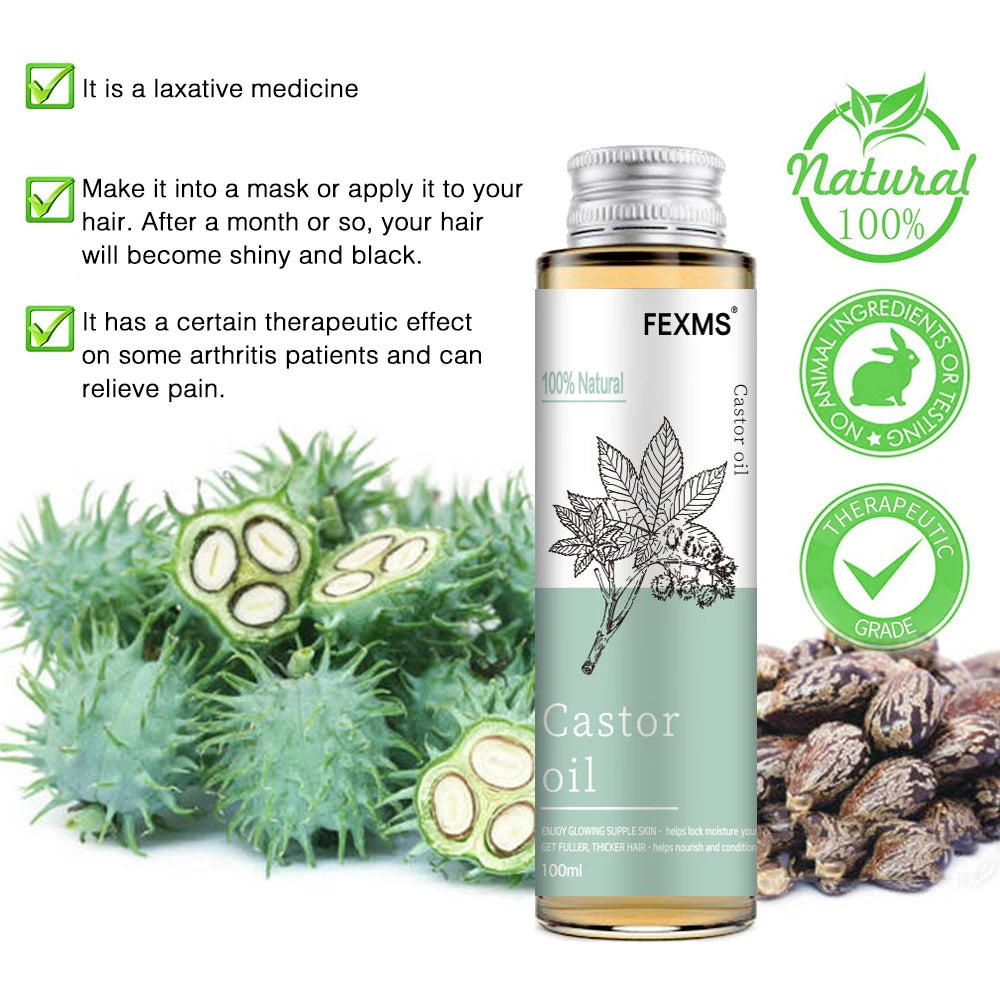 Cold Pressed Castor Oil