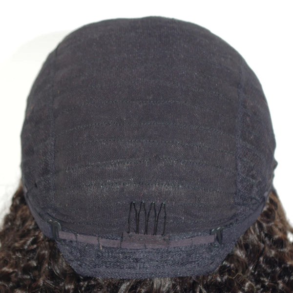 Chocolate Brown Body Wave 100 Percent Remy Indian Hair Wigs for Black Women Glueless U Part V Part Wigs 1x4 Opening Loose by Beauty Bae