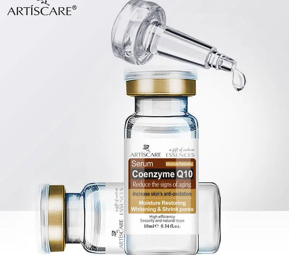 CoQ10 Pore Minimizer Serum two 10ml dropper bottles lightweight liquid antioxidant GZZZ certified Mainland China