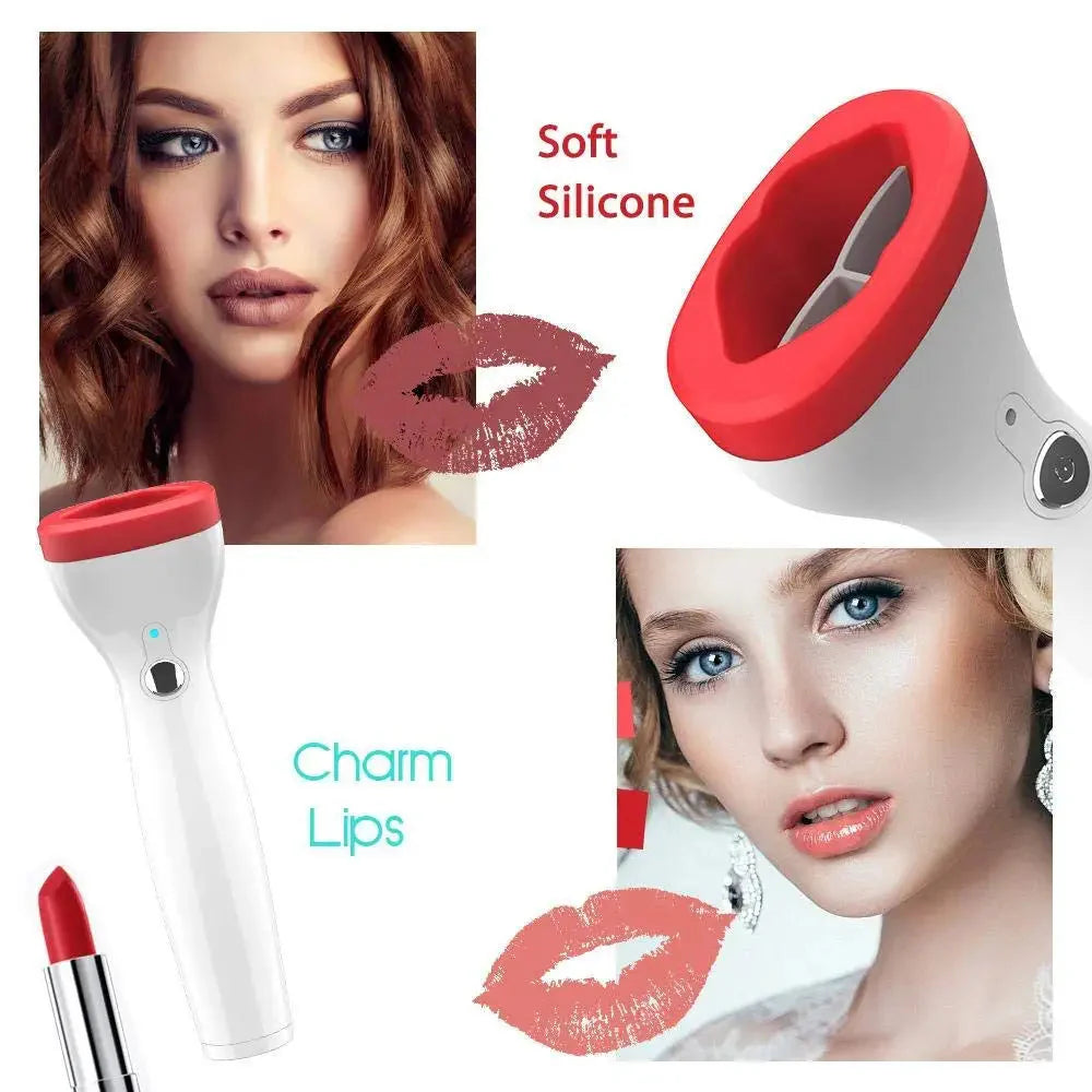 Automatic Electric Lip Plumper Device	Instant, Natural Fuller Lips.