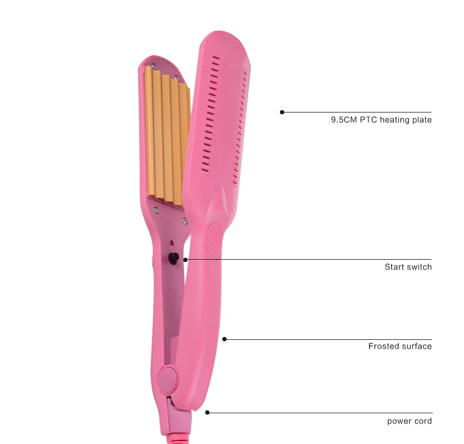 Tourmaline Ceramic Crimper - Beauty Bae