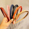 Women Colorful Matte Toothed Headbands For Casual Outdoor Hair Accessories Fashionable Everyday Wear