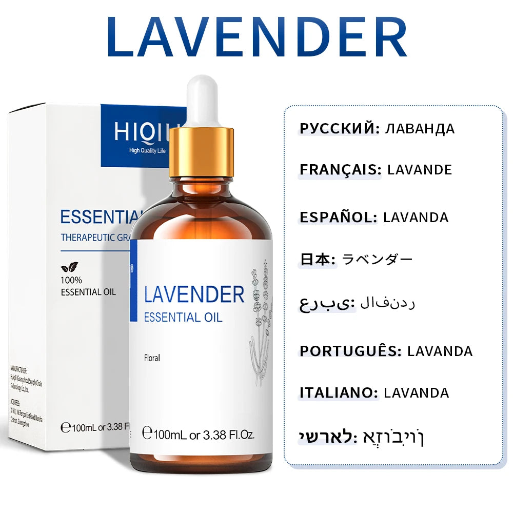 Lavender Jasmine 100ml Oils