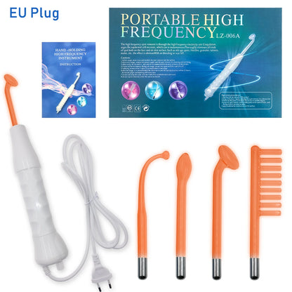 HF Facial Wand 4 Glass Tubes - Beauty Bae