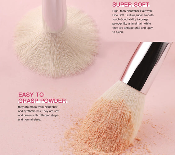 BEILI 30pc Goat Hair Brushes